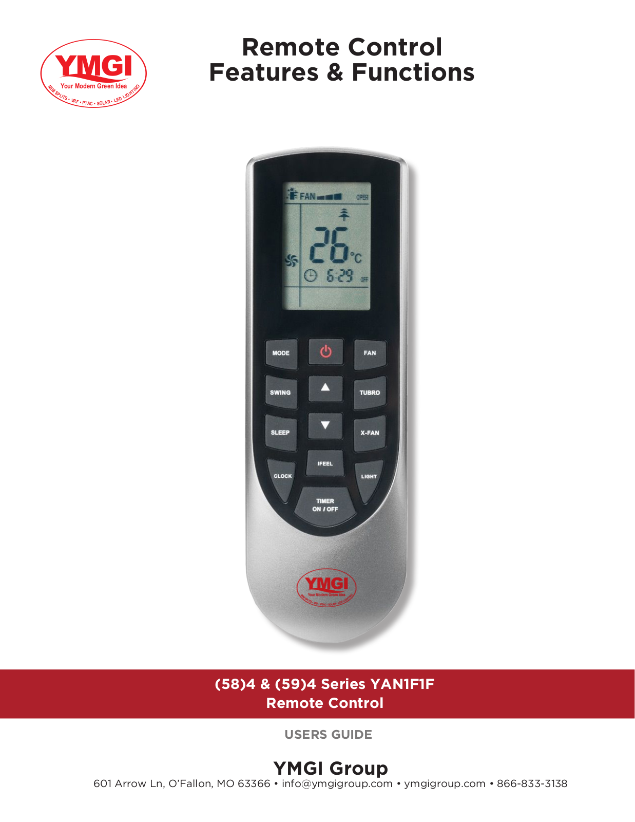 YMGI YAN1F1F User Manual - ManualMachine.com