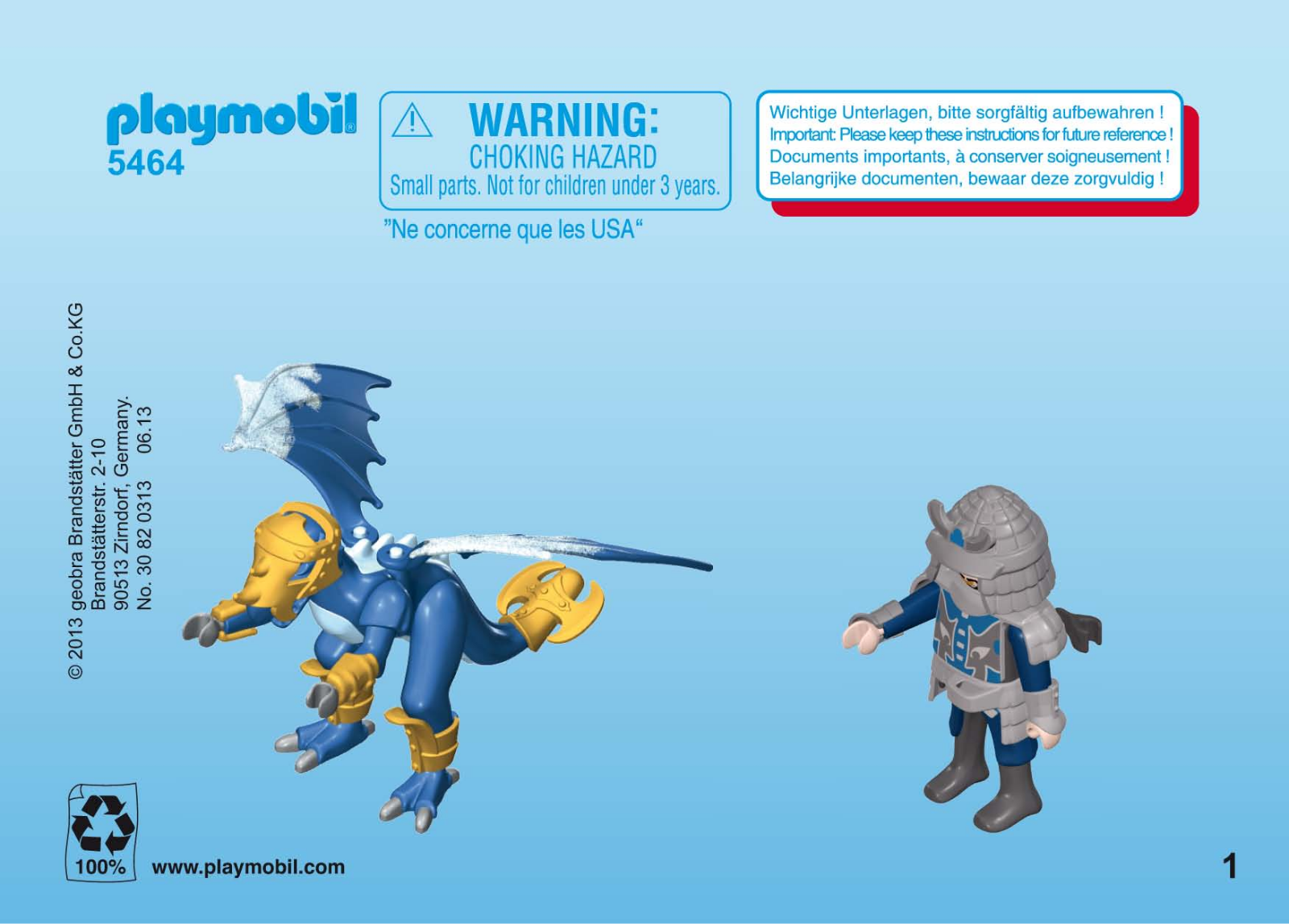 Playmobil 5464 Instructions