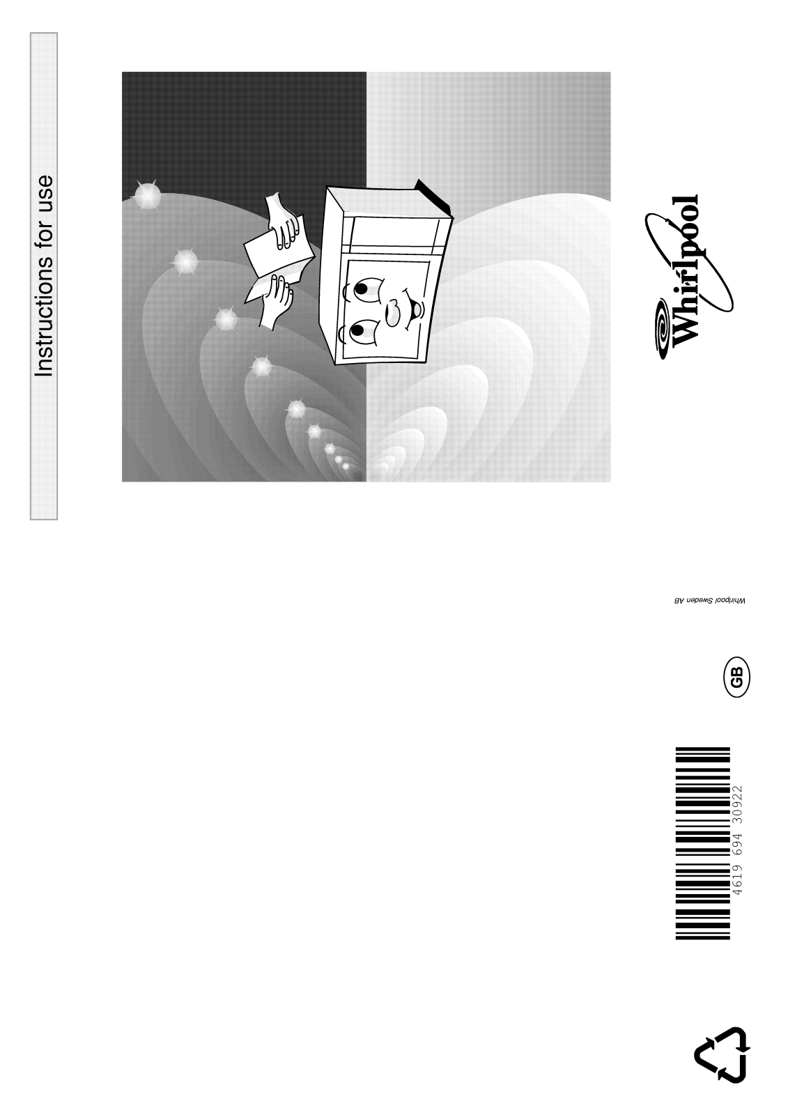 Whirlpool MD 377/BLANC INSTRUCTION FOR USE