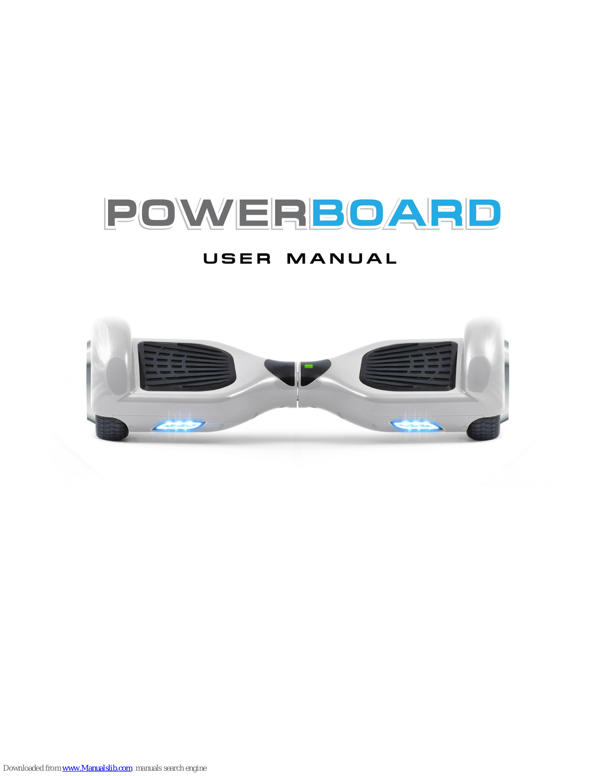 Powerboard UL 2272 series User Manual