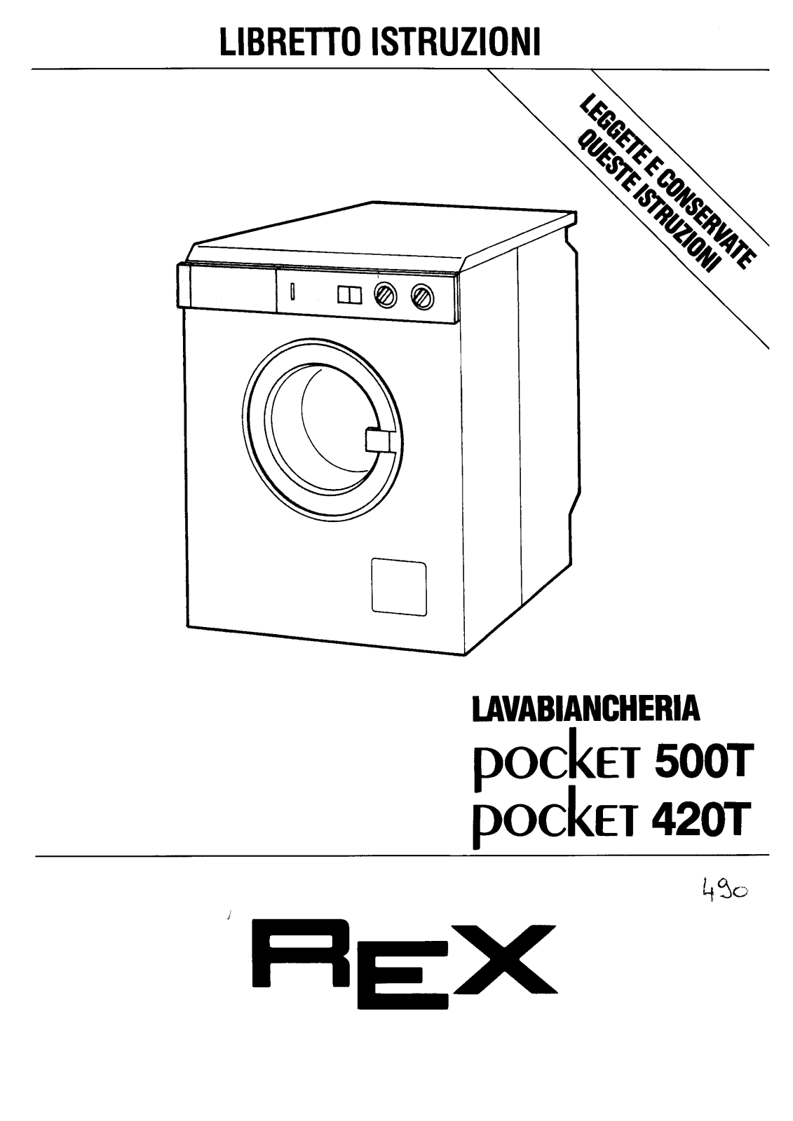 Rex POCKET500T User Manual