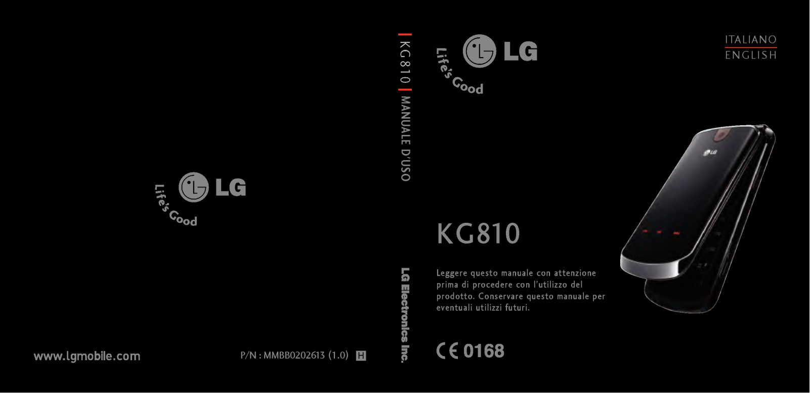 Lg KG810 User Manual