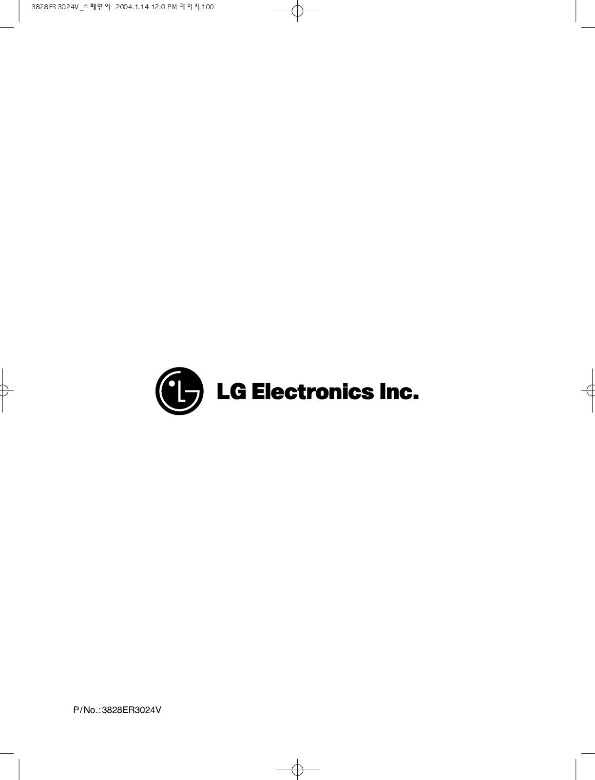 Lg WD-13150FB, WD-12150FB, WD-11150FB, WD-131505FB, WD-121505FB User Manual