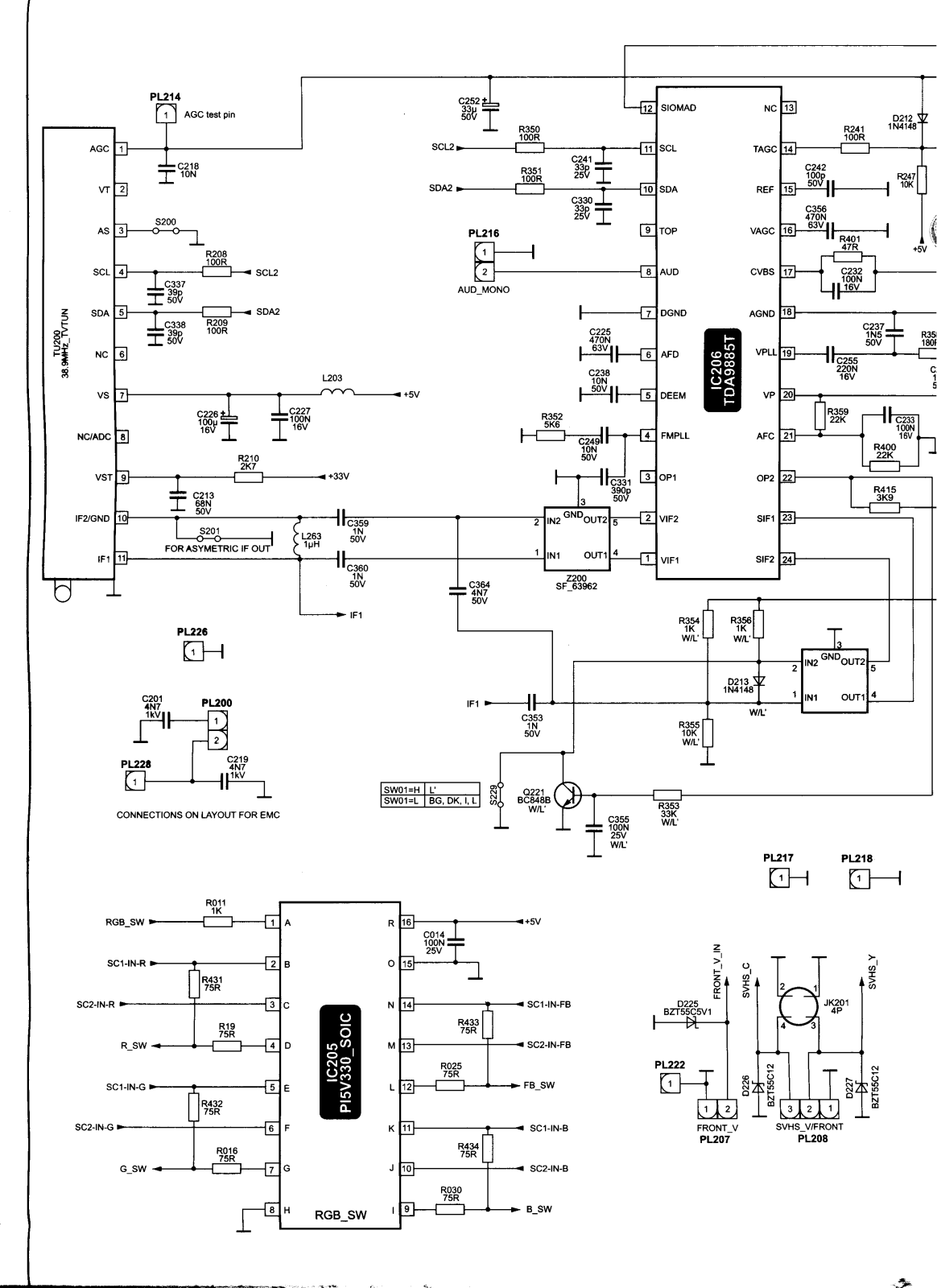 RAINFORD 11AK45-B5 Schematic