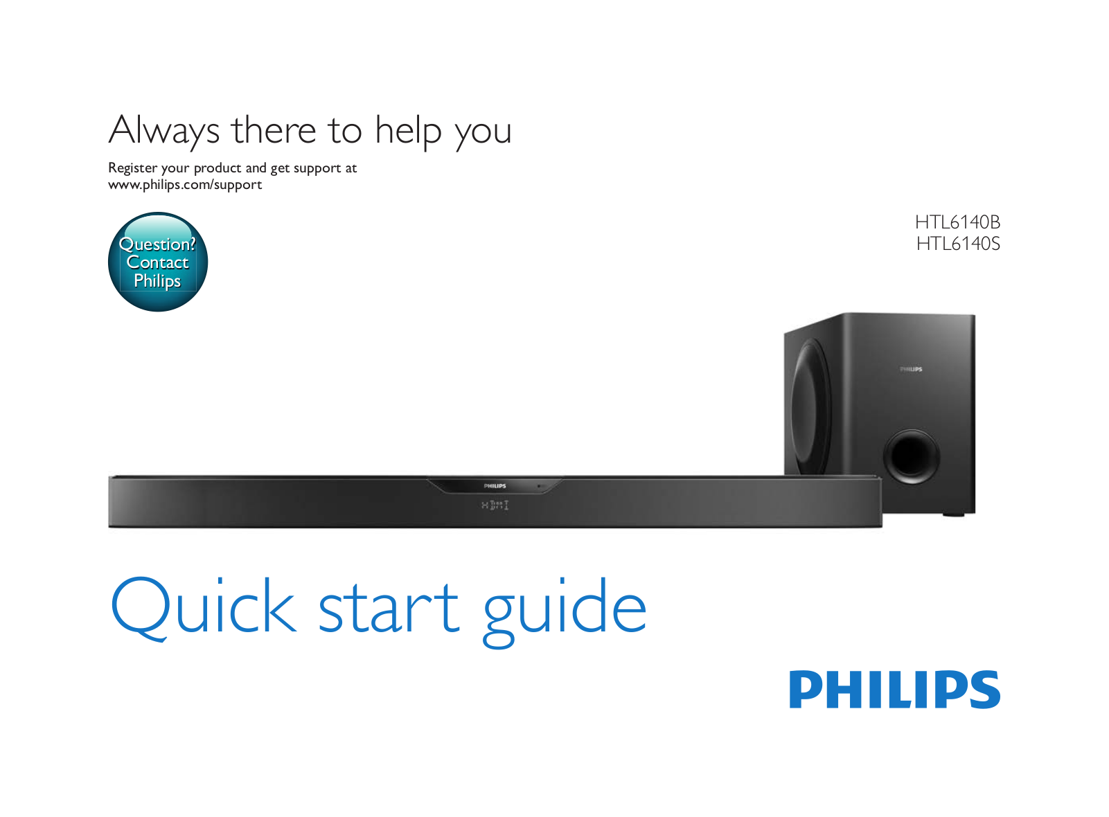 Philips HTL6140B/12 quick start guide - ManualMachine.com