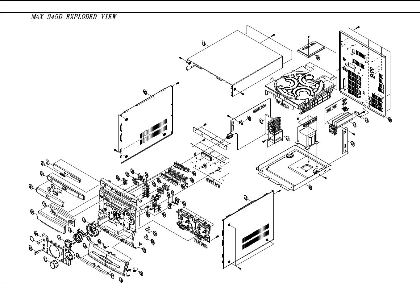 SAMSUNG Max945 Exploded View and Parts List