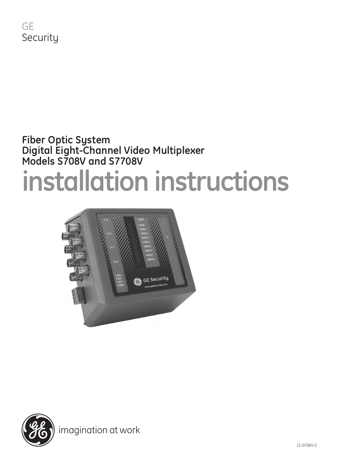 Interlogix S708VT-RSTL User Manual