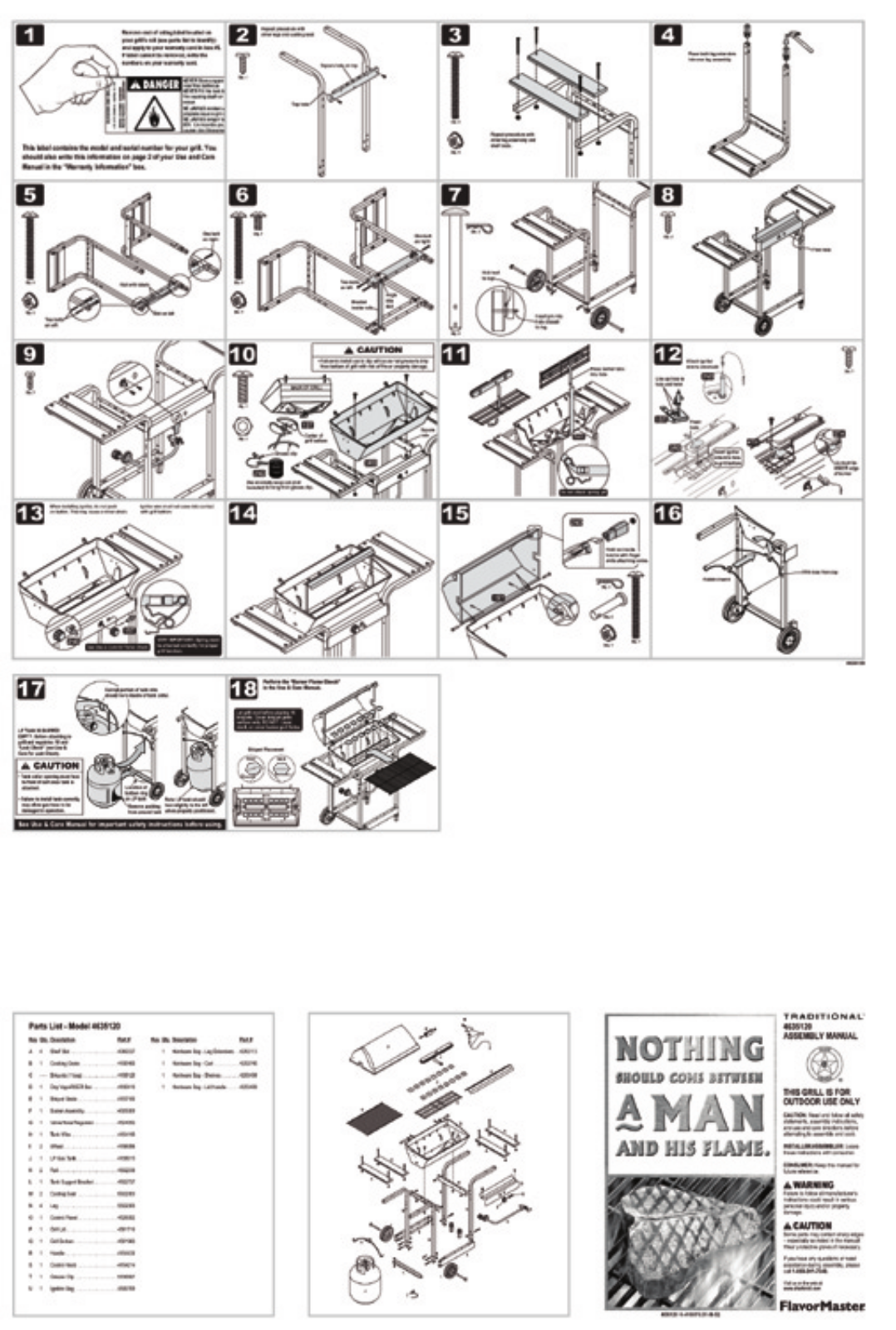 Charbroil 463531403 Owner's Manual