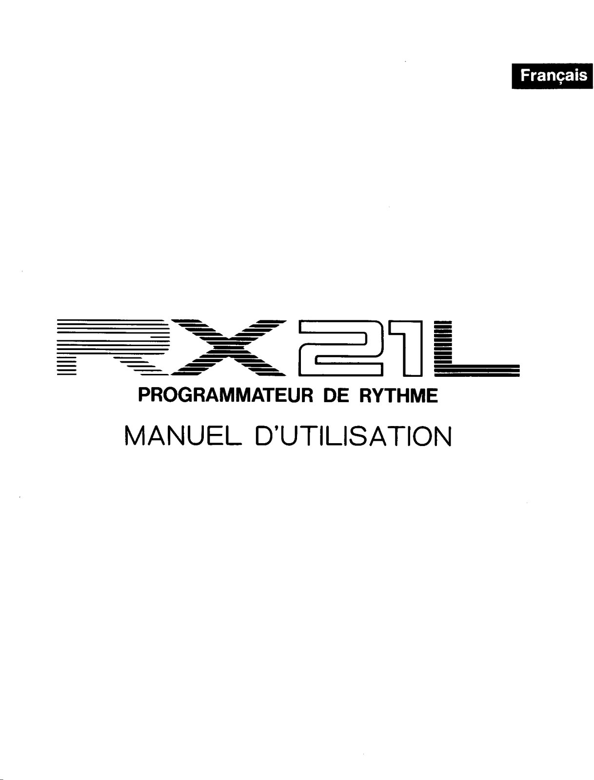 Yamaha RX-21L User Manual