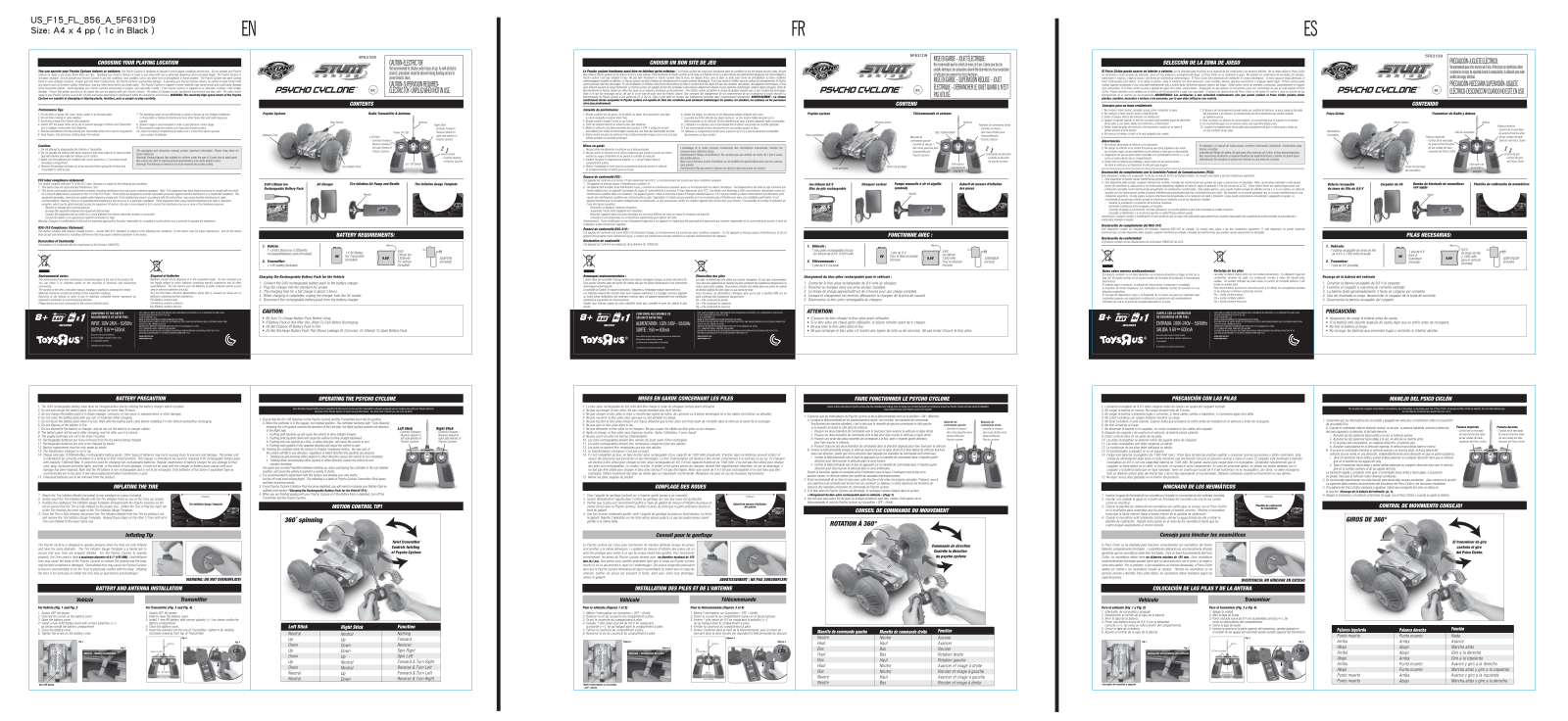 KIDZTECH TOYS 8418115 27MTX User Manual