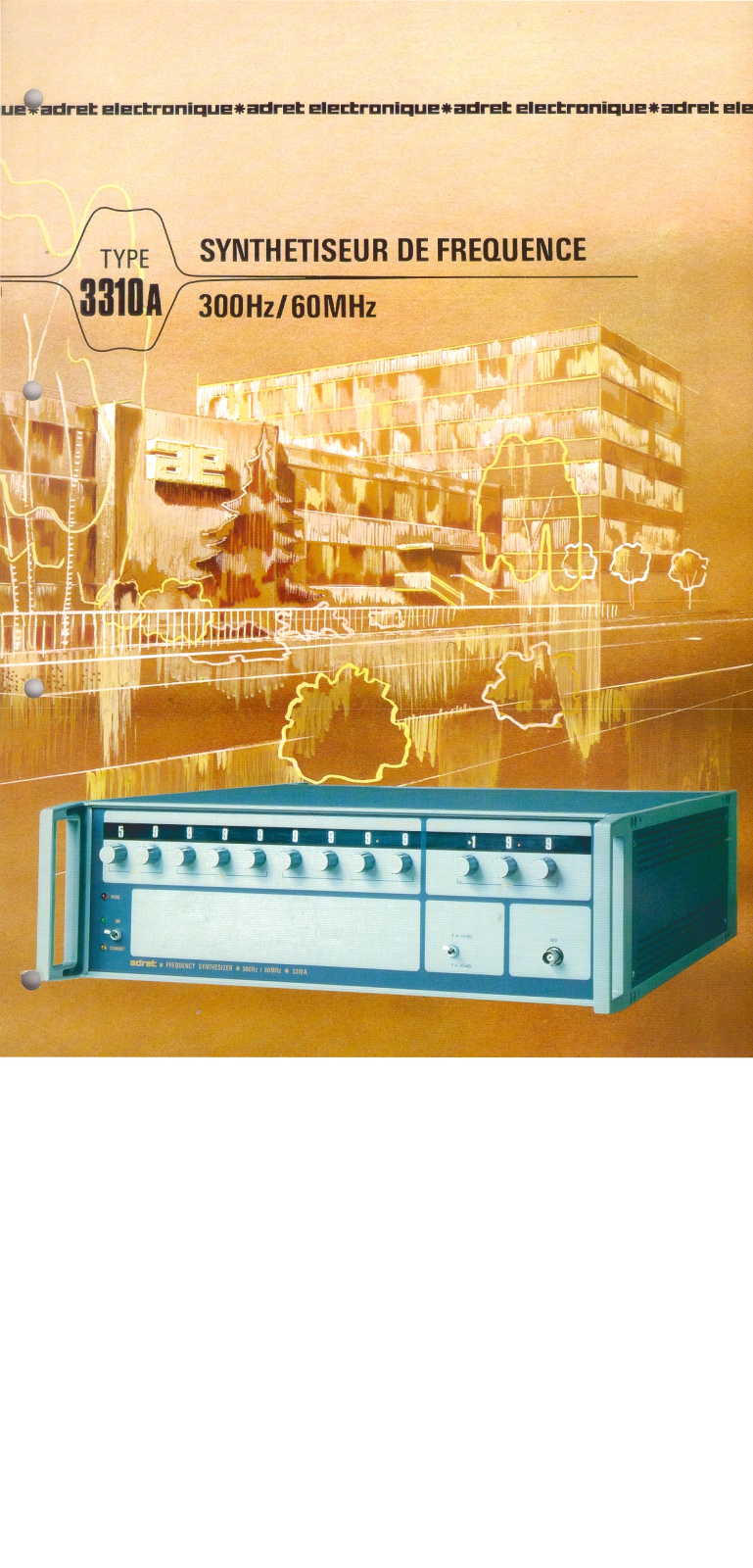 Adret Electronique 3310 A Datasheet - ManualMachine.com