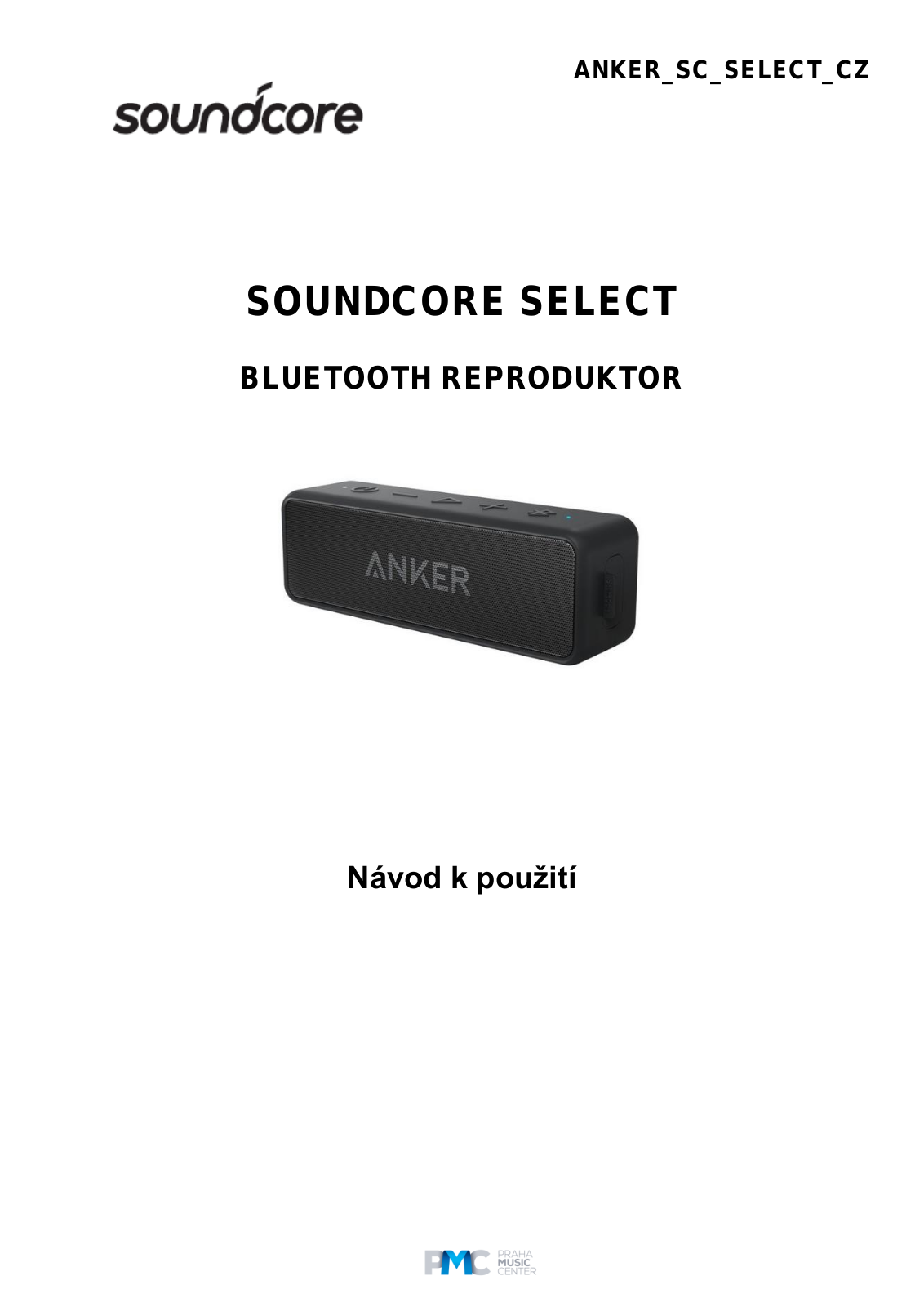 Anker SoundCore Select User Manual