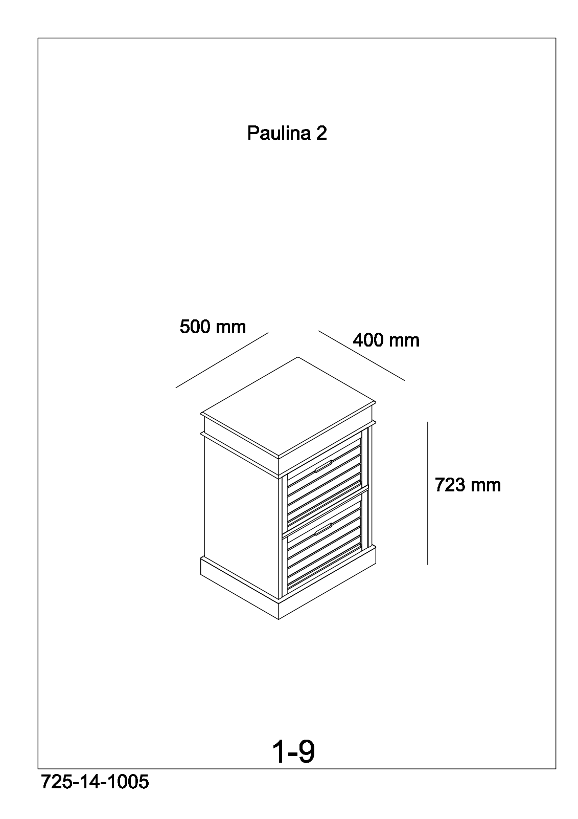 JYSK Paulina User Manual