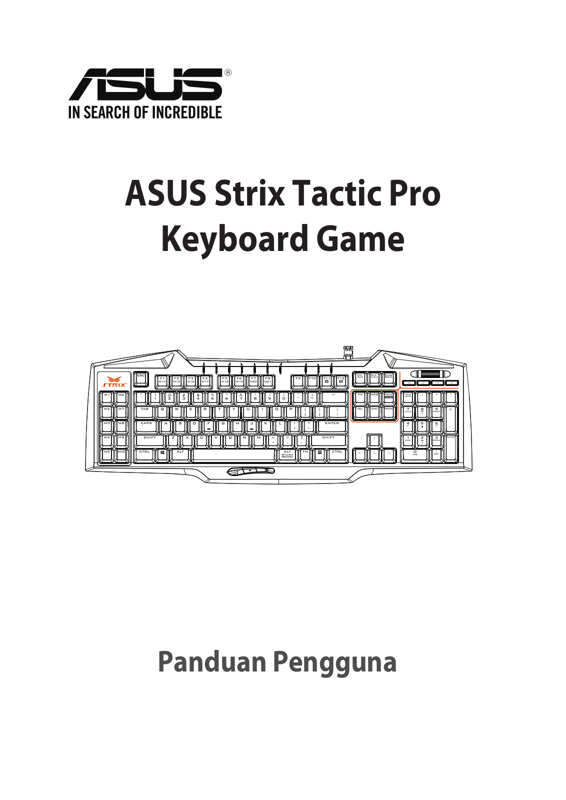 Asus STRIX TACTIC PRO User’s Manual