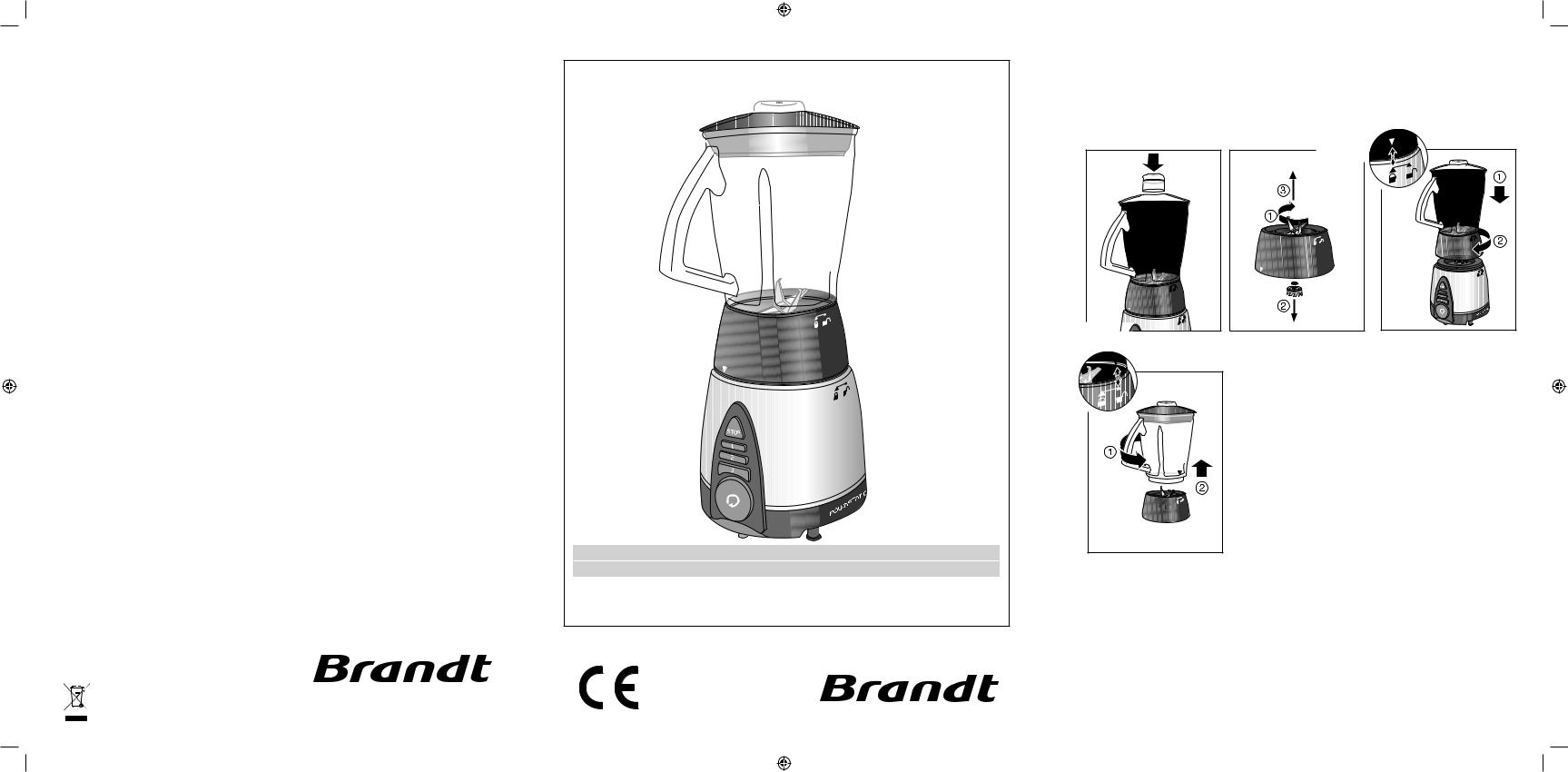 BRANDT BV-K30PX User Manual