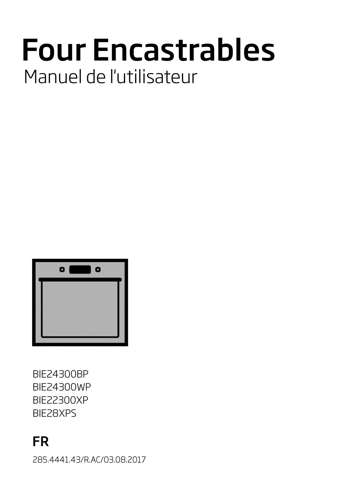 Beko BIE24300WP, BIE22300XP, BIE28XPS User manual