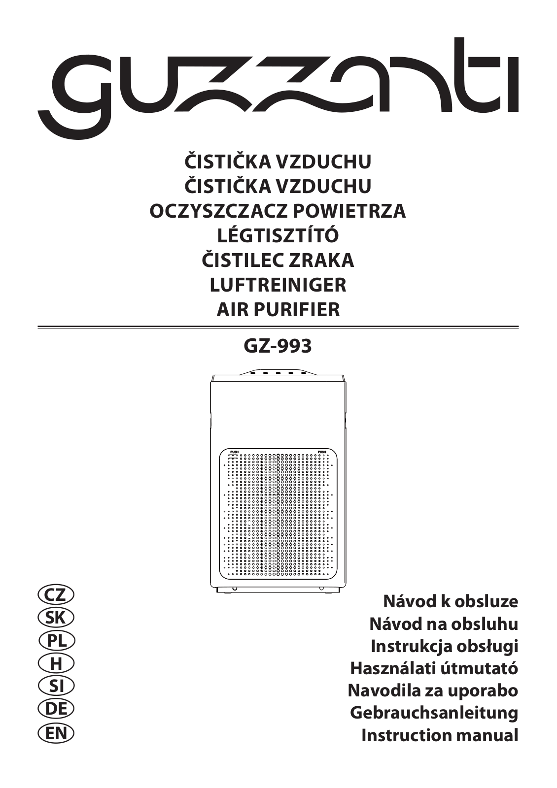 Guzzanti GZ 993 User Manual