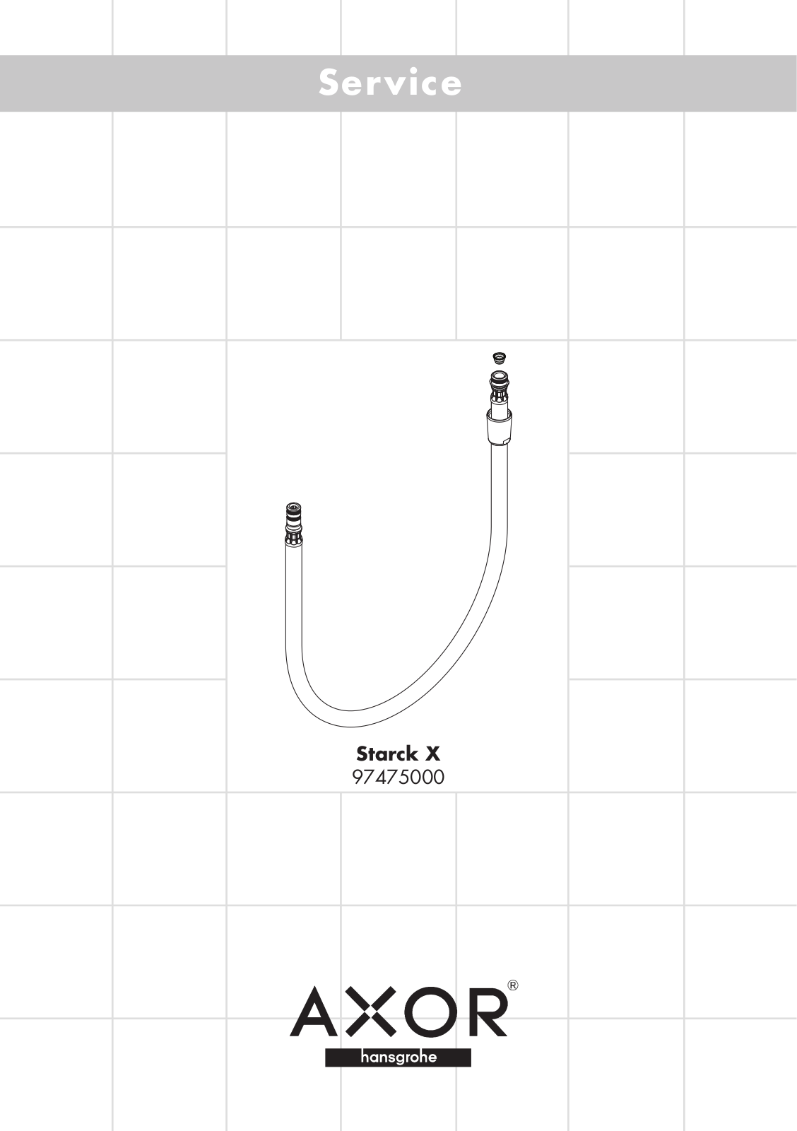 Axor 97475000 User Manual