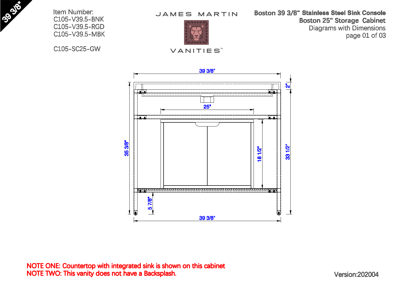 James Martin Furniture JMT12752 Specifications - ManualMachine.com