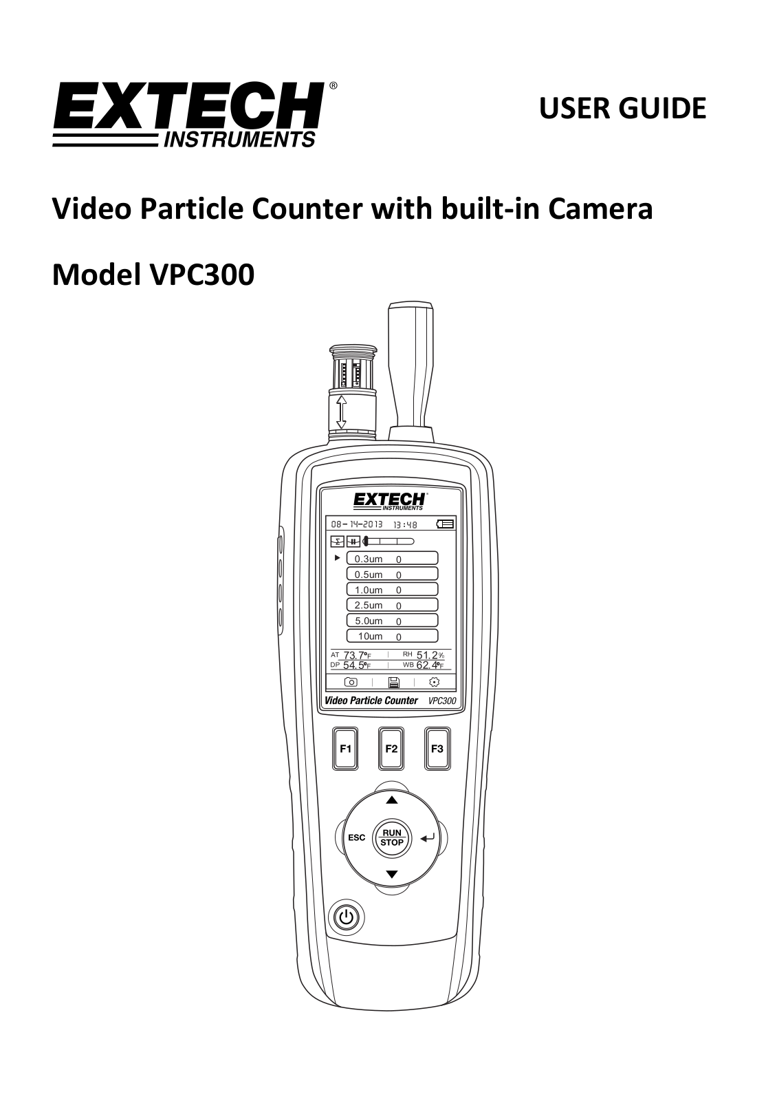 Extech VPC300 User guide