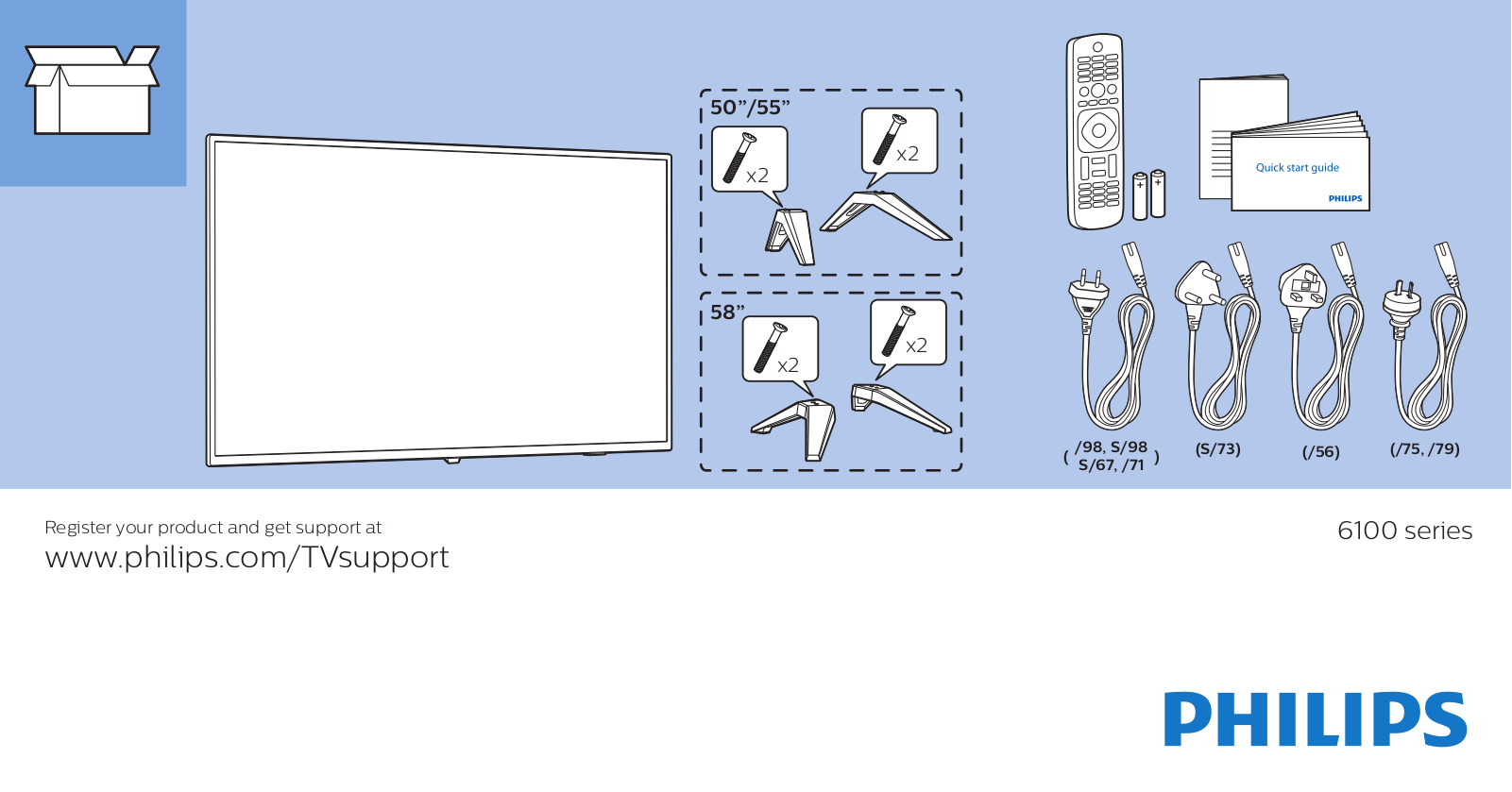 Philips 55PUT6103/79 quick start guide - ManualMachine.com