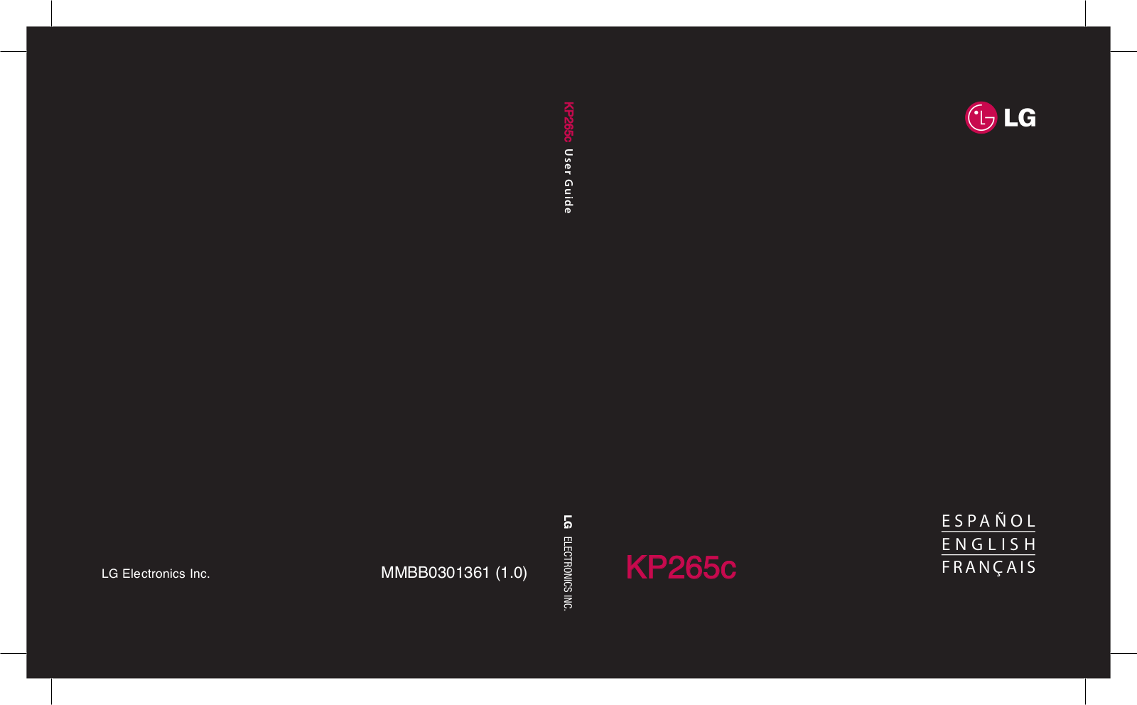 LG KP265C User manual