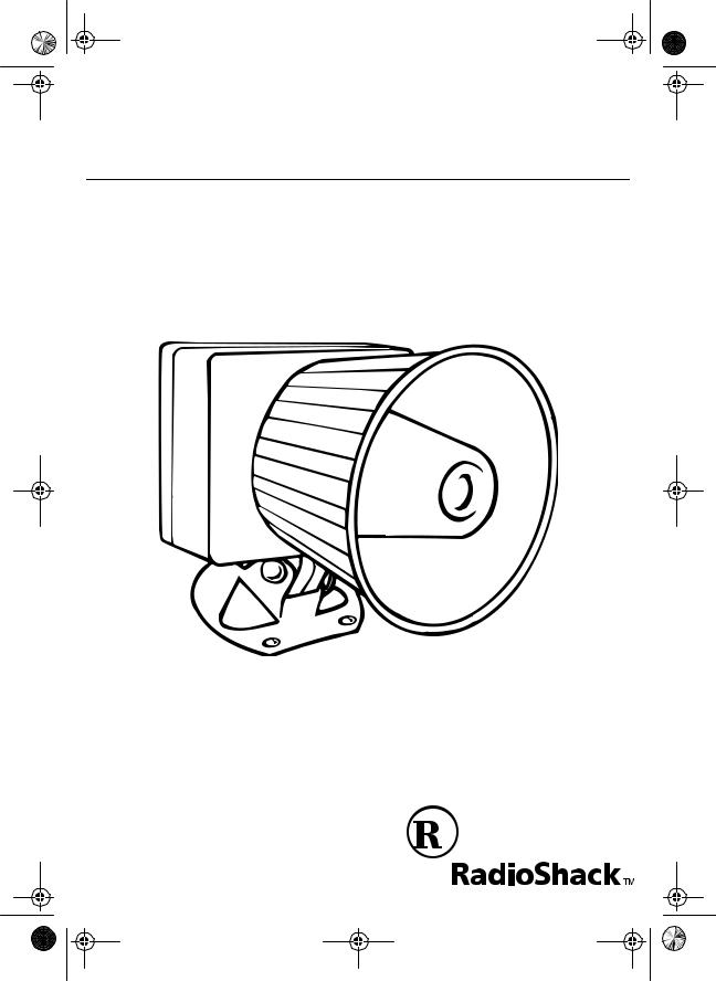 Radio Shack RS-3000 User Manual