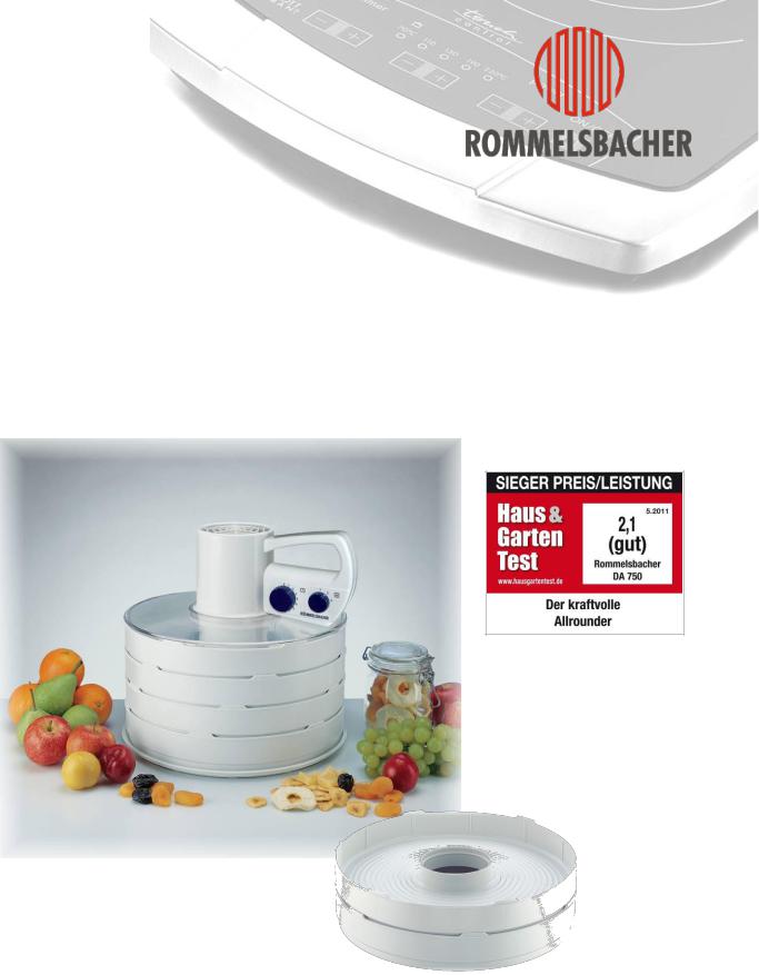 Rommelsbacher DA 750 Brochure