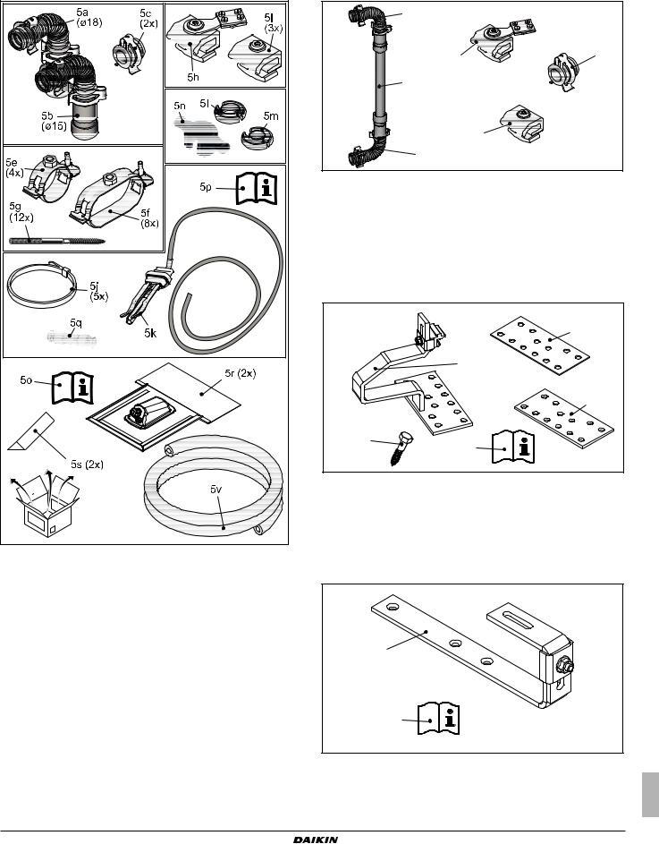 Daikin EKSV21P, EKSV26P, EKSH26P Installation manuals