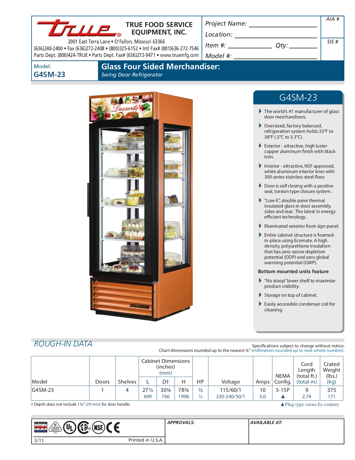 True G4SM-23 User Manual