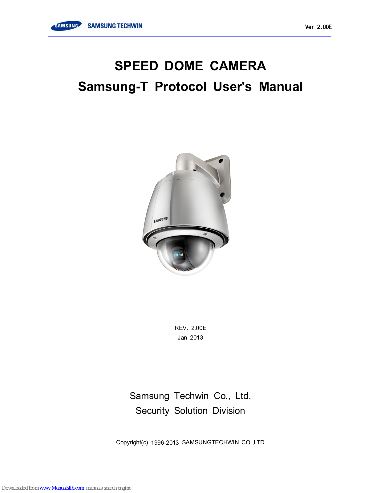 Samsung SPU-3750T, SCP-2370, SCU-2370, SCP-2371, SPU-3700 User Manual