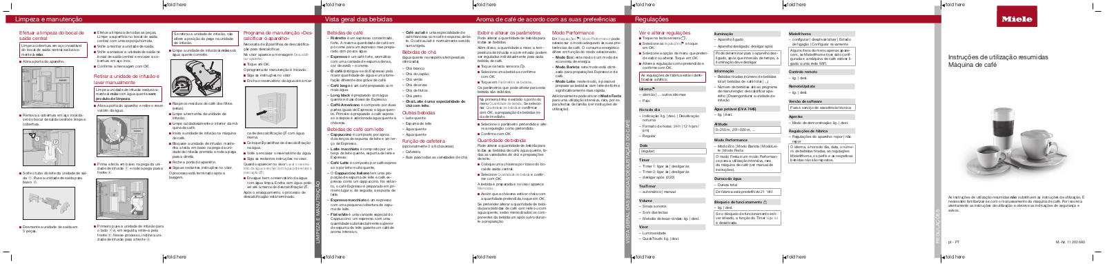 Miele CVA 7440, CVA 7445 Instructions Manual