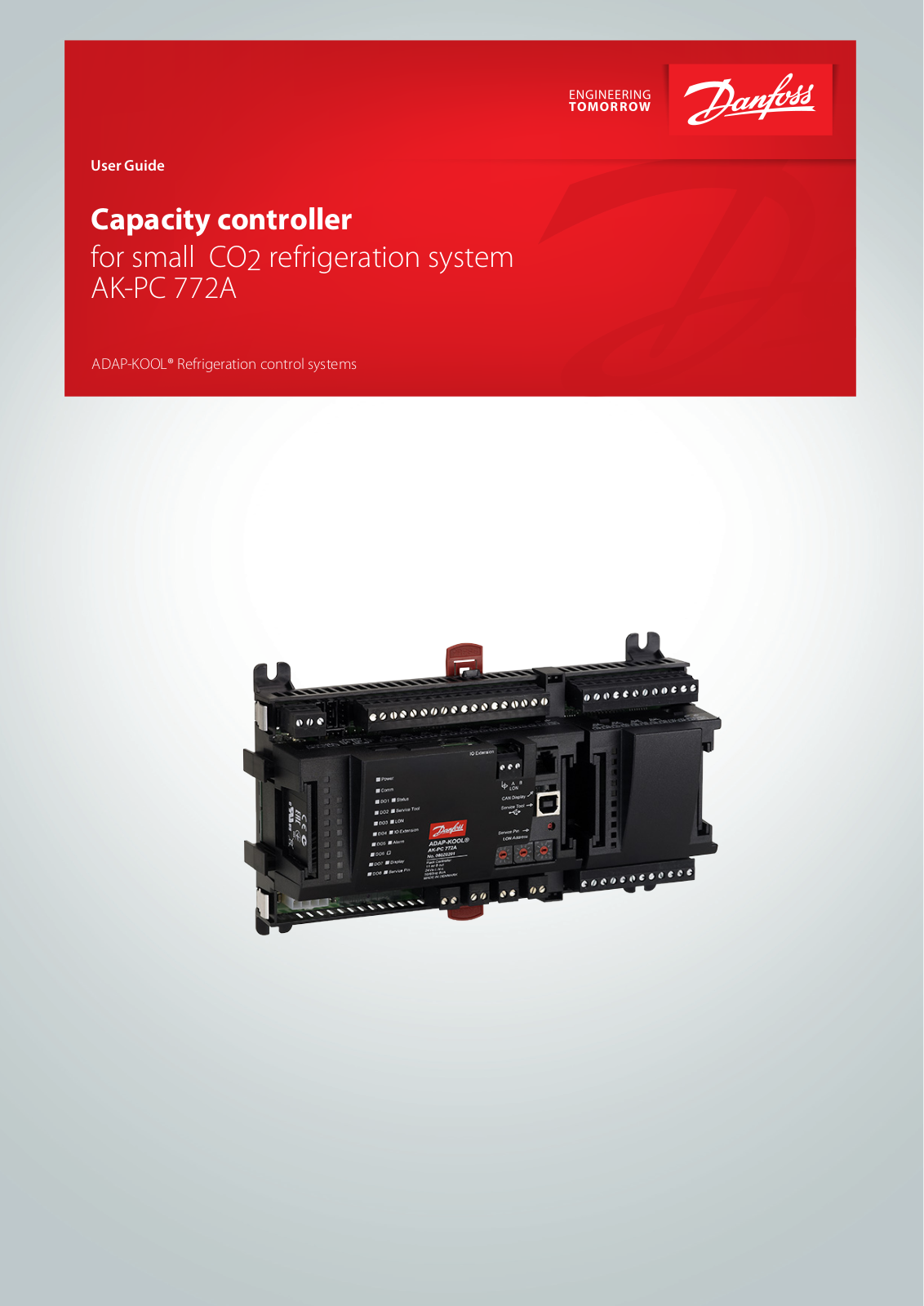 Danfoss AK-PC 772A User guide