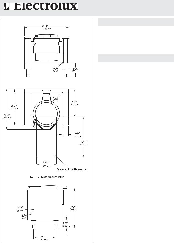 Electrolux 582575 (KUXJOEOOOO), 582576 (KUYJOEOOOO) General Manual