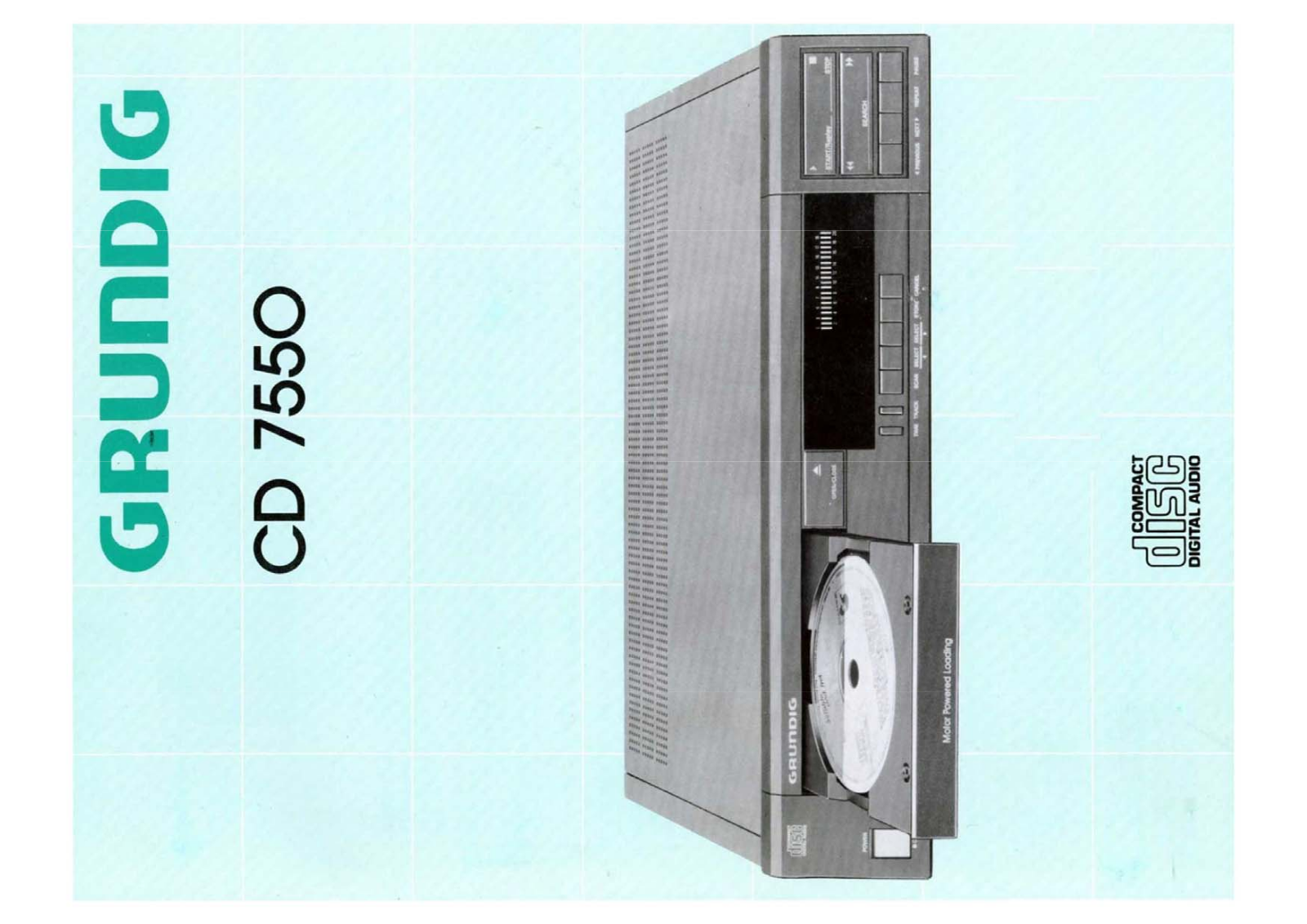 Grundig C-7550 Owners Manual