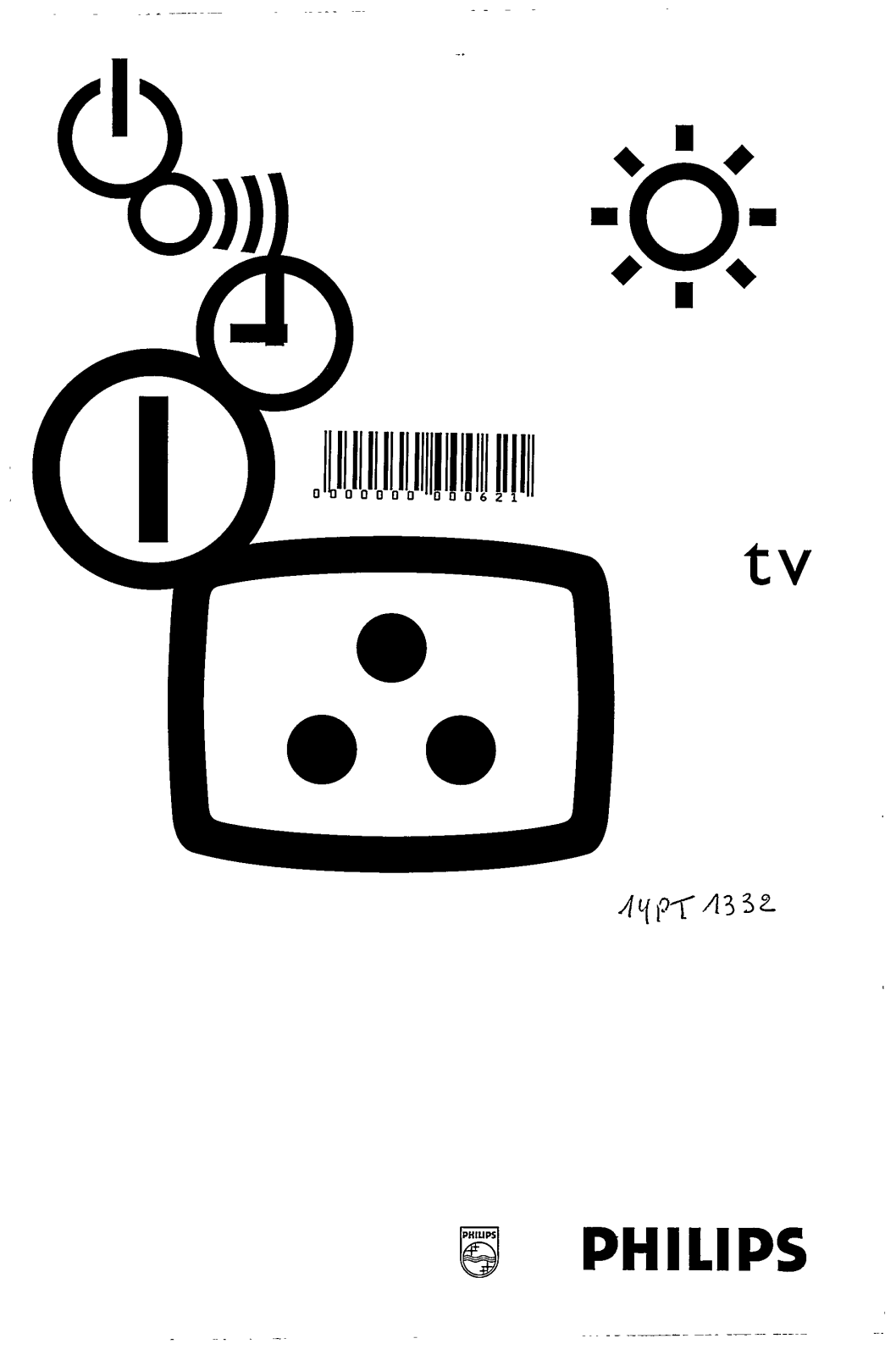 Philips 14PT1332/P01, 14PT1332/16, 14PT1332/11W, 14PT1332/05W, 14PT1332/05 User Manual