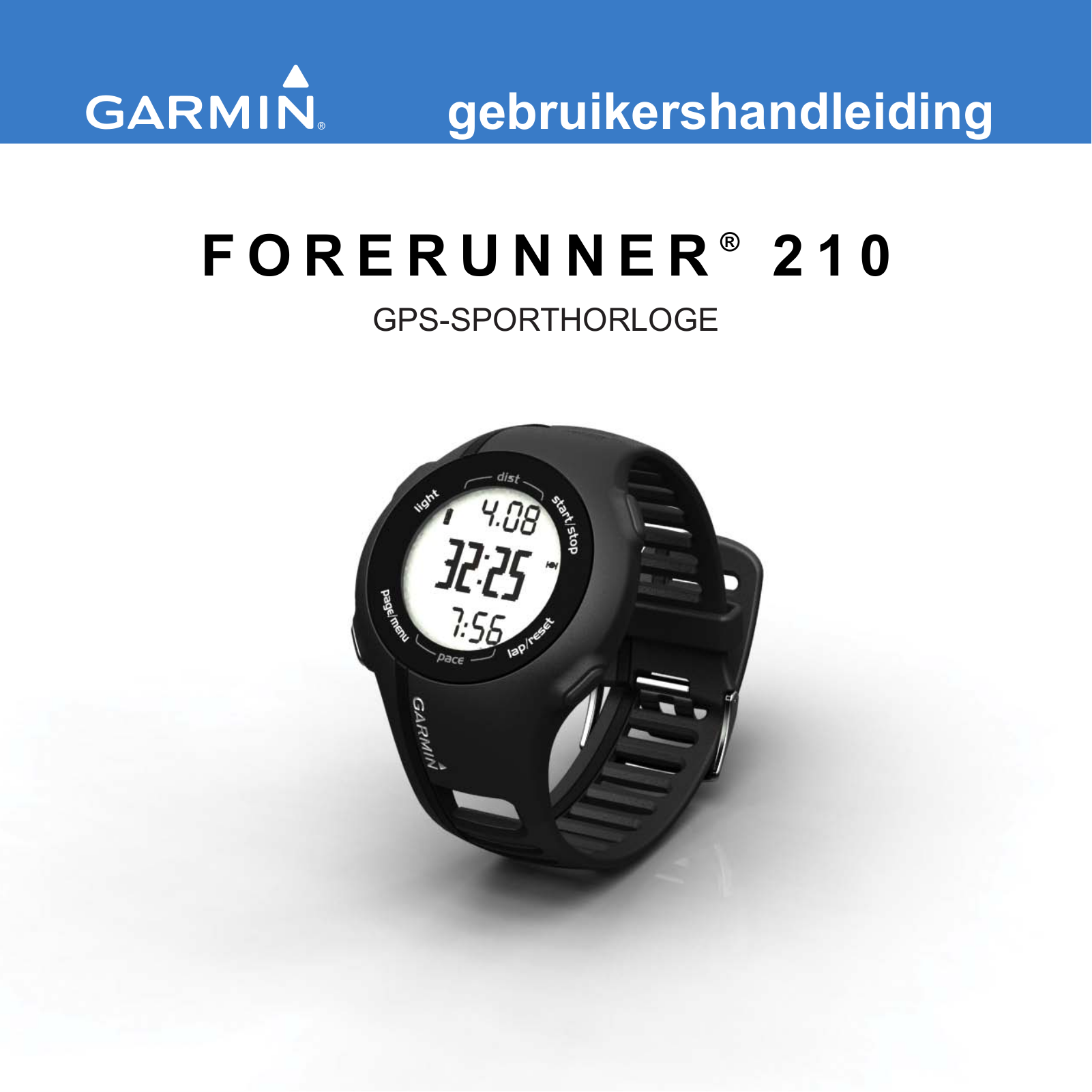 Garmin Forerunner 210 User manual