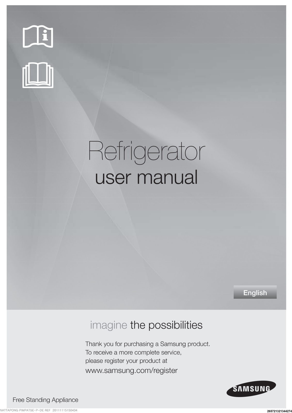 Samsung RT63FMVB User Manual