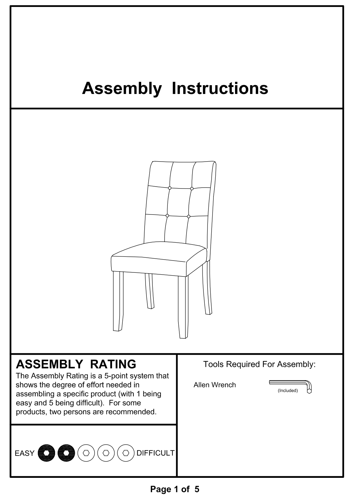 Lark Manor™ RDBA1849 Assembly Instructions - ManualMachine.com