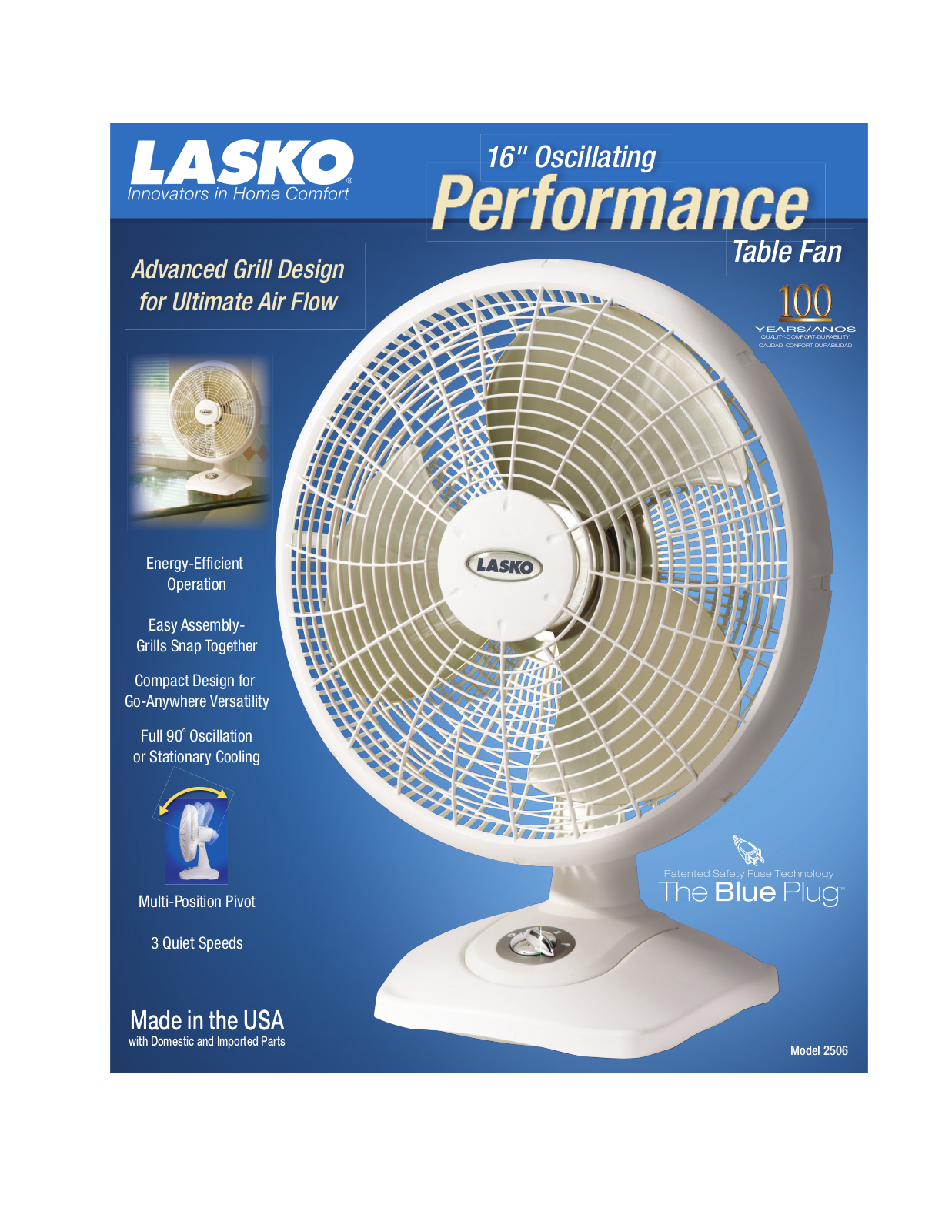 Lasko UNW1160 Specifications - ManualMachine.com