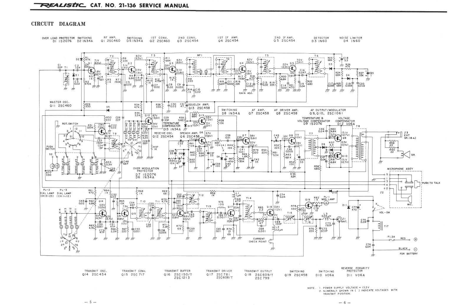 Realistic TRC-50 List