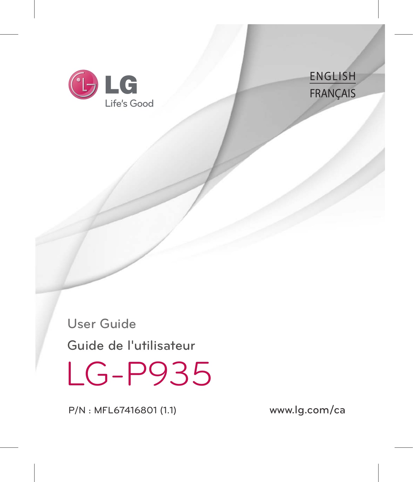 LG Optimus LTE User Manual