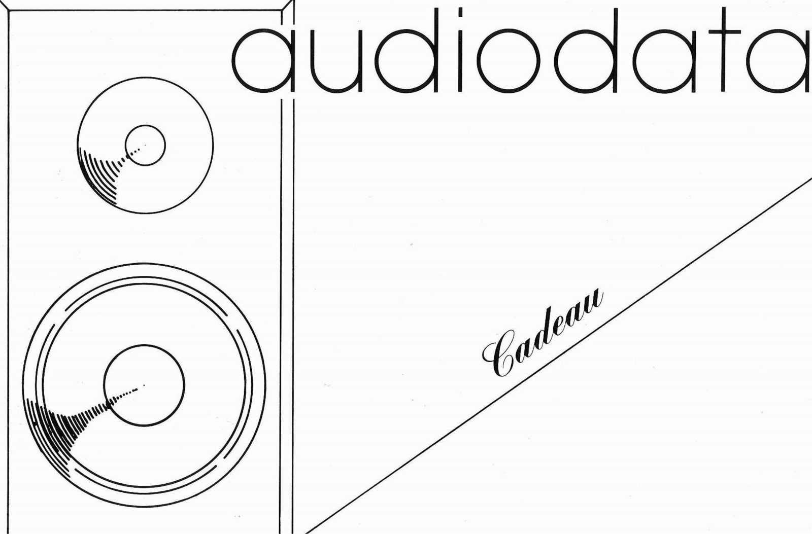 Audiodata Cadeau datasheet - ManualMachine.com