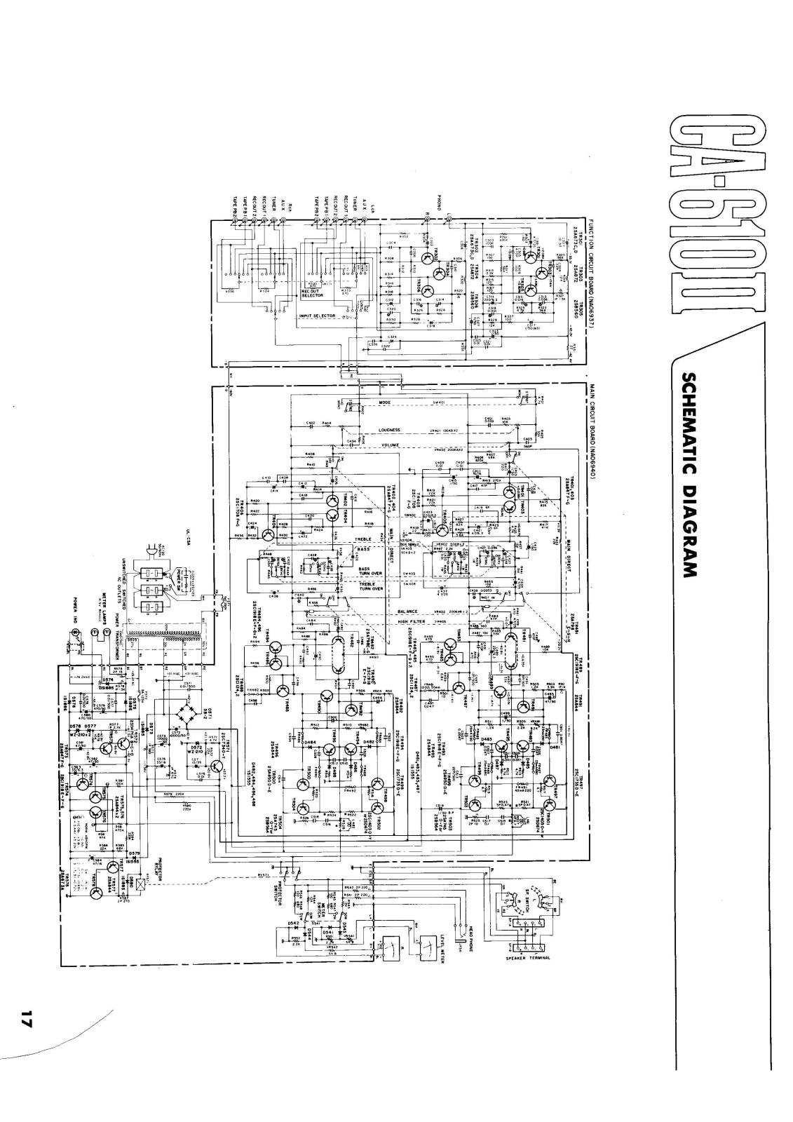 Yamaha ca610iis schematic