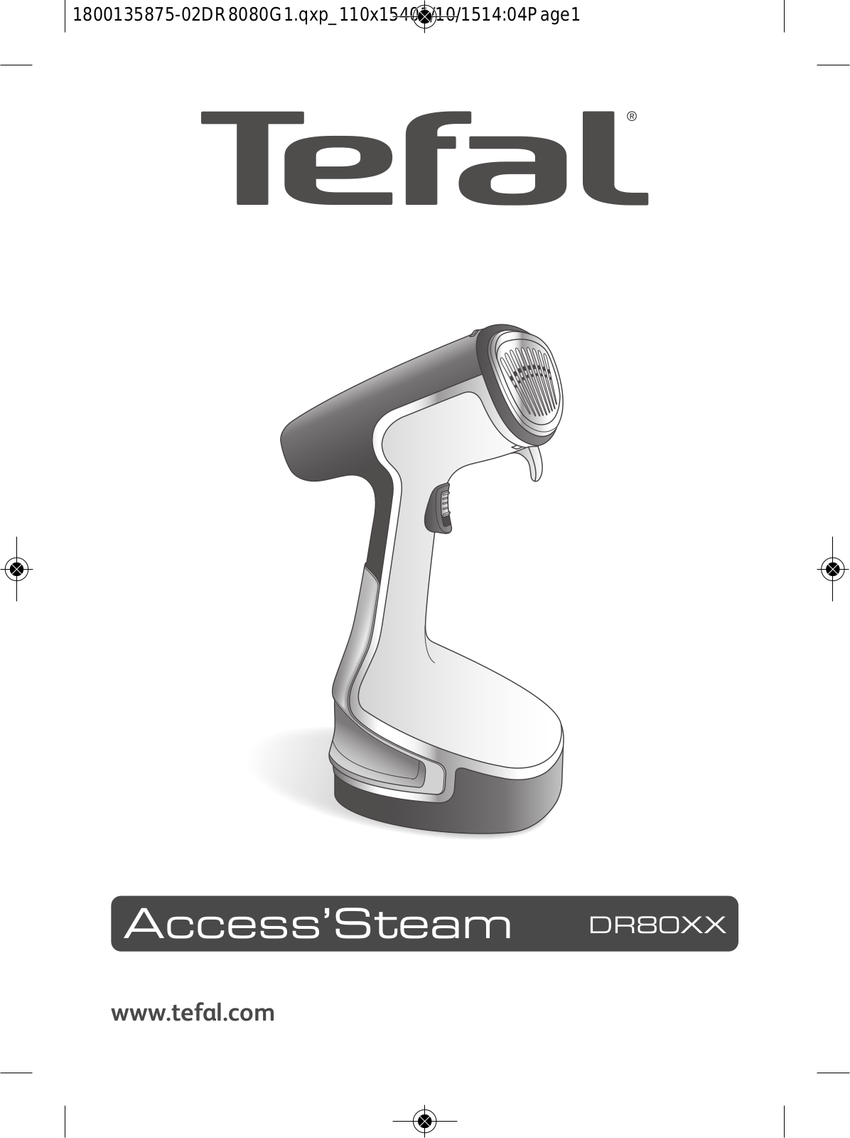 Tefal DR8085 User Manual