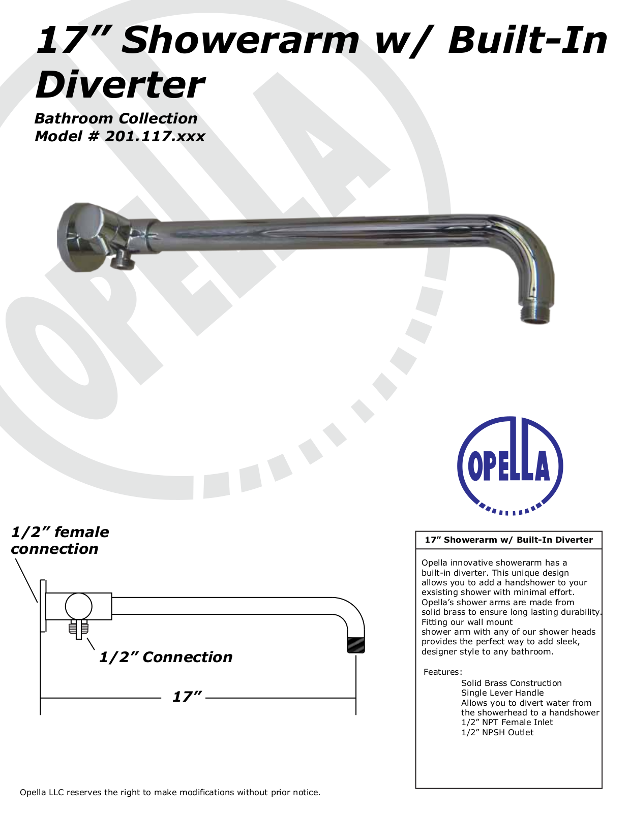 Opella OPE1159 Specifications - ManualMachine.com