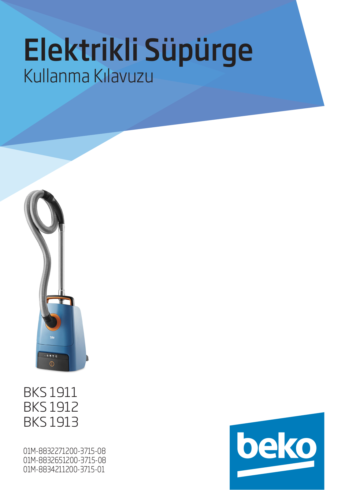 Beko BKS 1912, BKS 1913 User manual