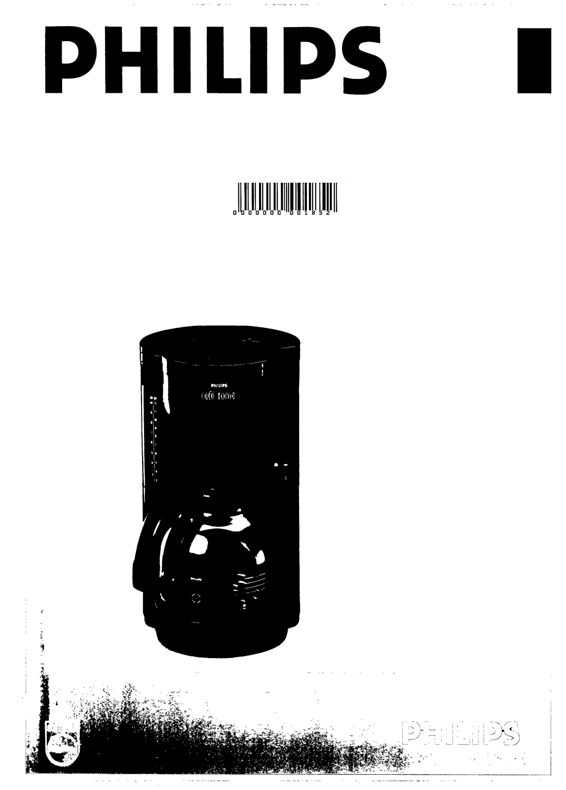 Philips HD7253/62, HD7252/82, HD7252/62, HD7252/00 User Manual