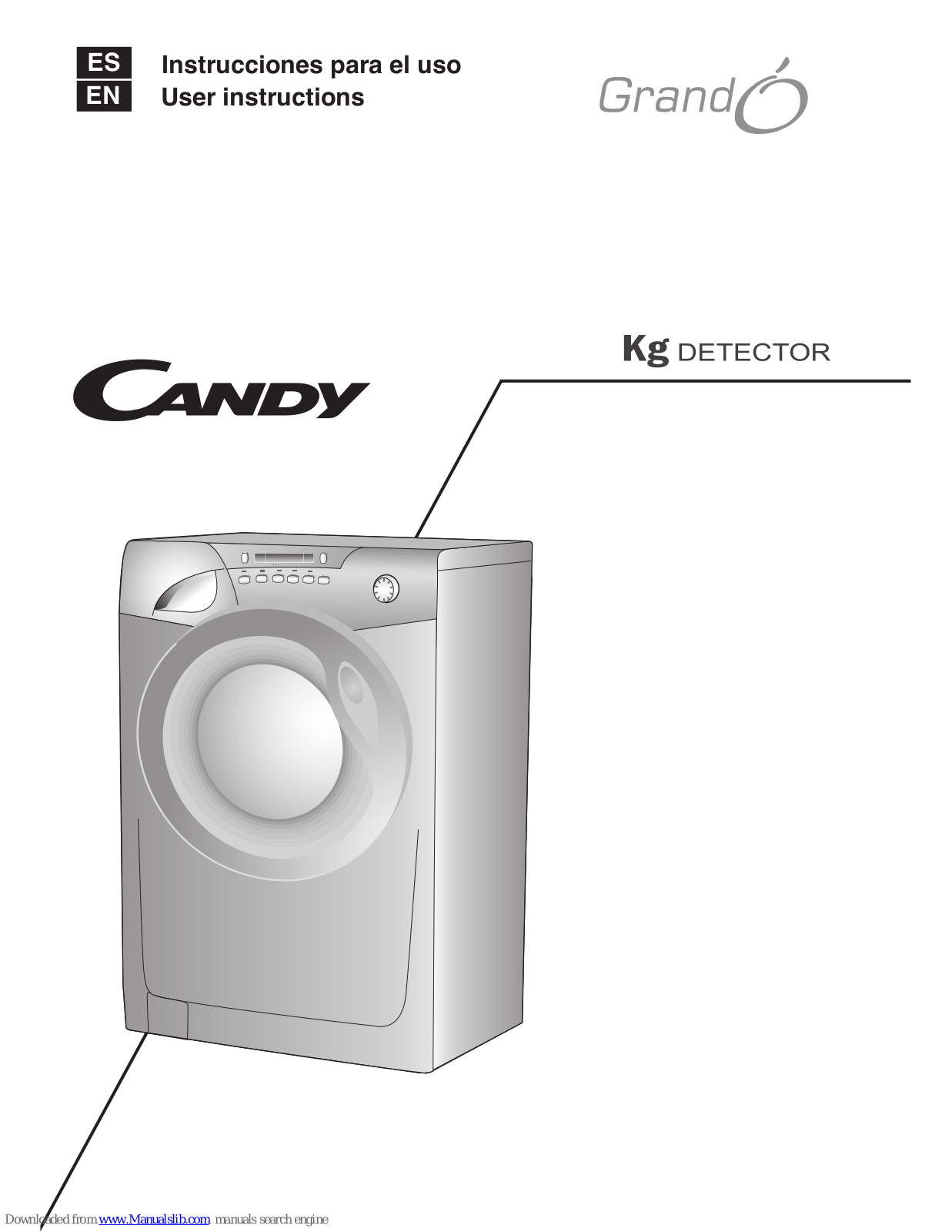 Candy KG DETECTOR User Instructions