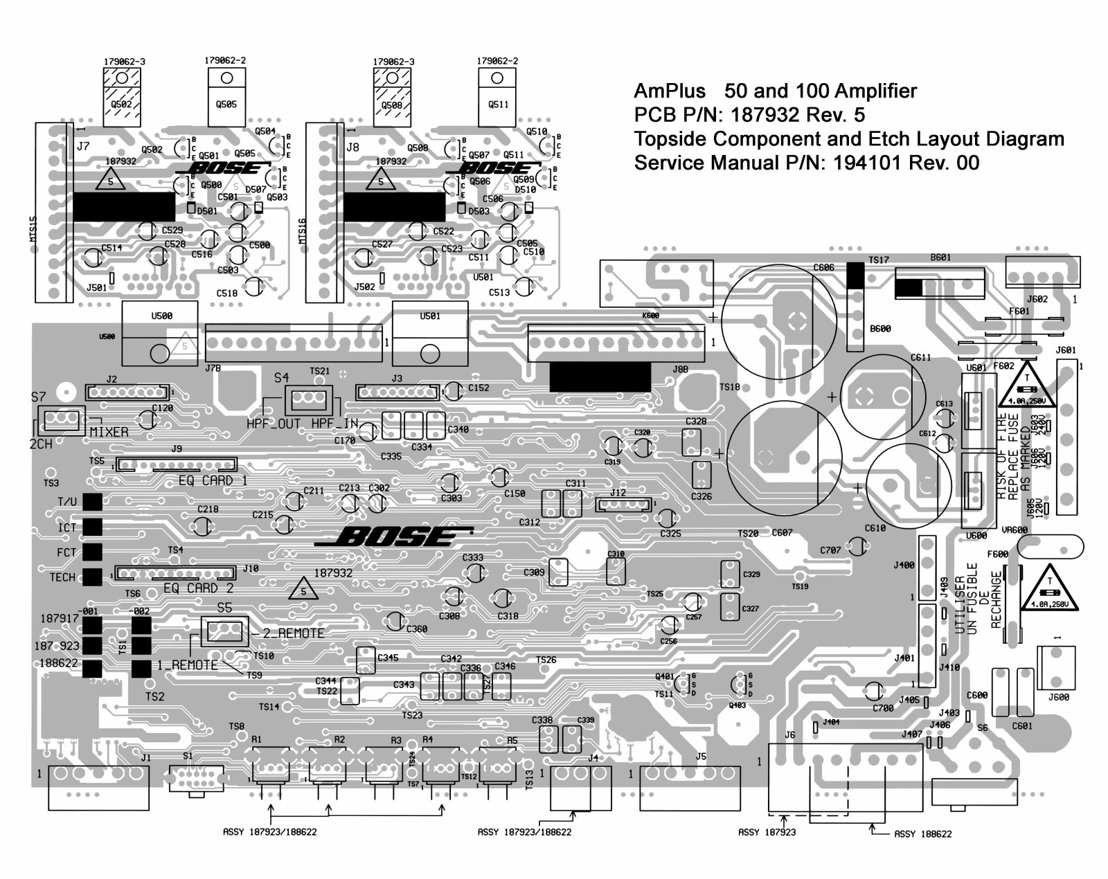 BOSE REV5 Schematic